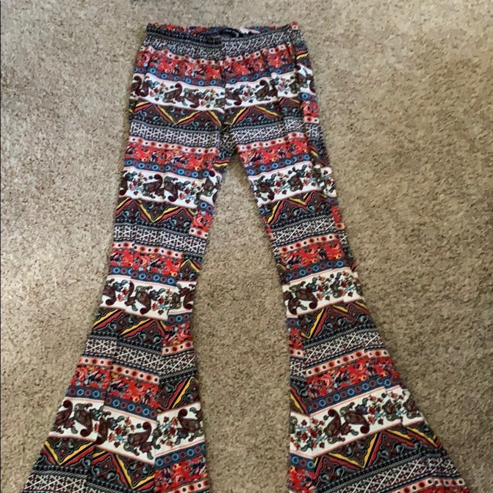Multicolor stretchy pants